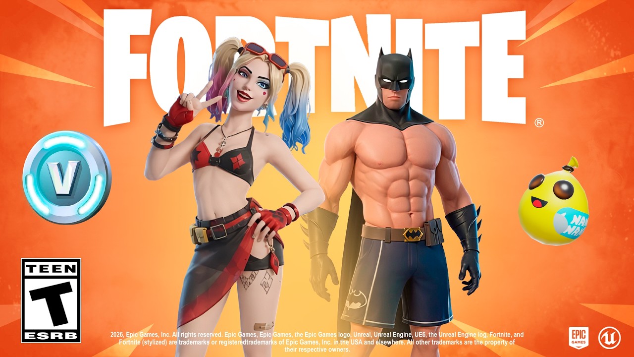 Fortnite's *NEW* Updates! (DC Summer Event, FREE Rewards, Batman Sprite) background