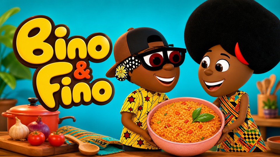 Jollof Rice: Ang Pinakamalakas na Ulam sa West Africa - Bino at Fino Full Episode 12 - Kids Learning Video background