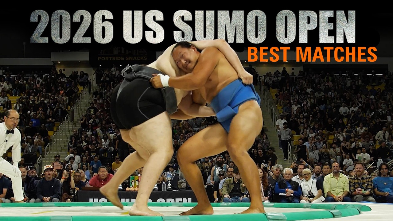 2026 US SUMO OPEN -- Best Matches with Commentary background