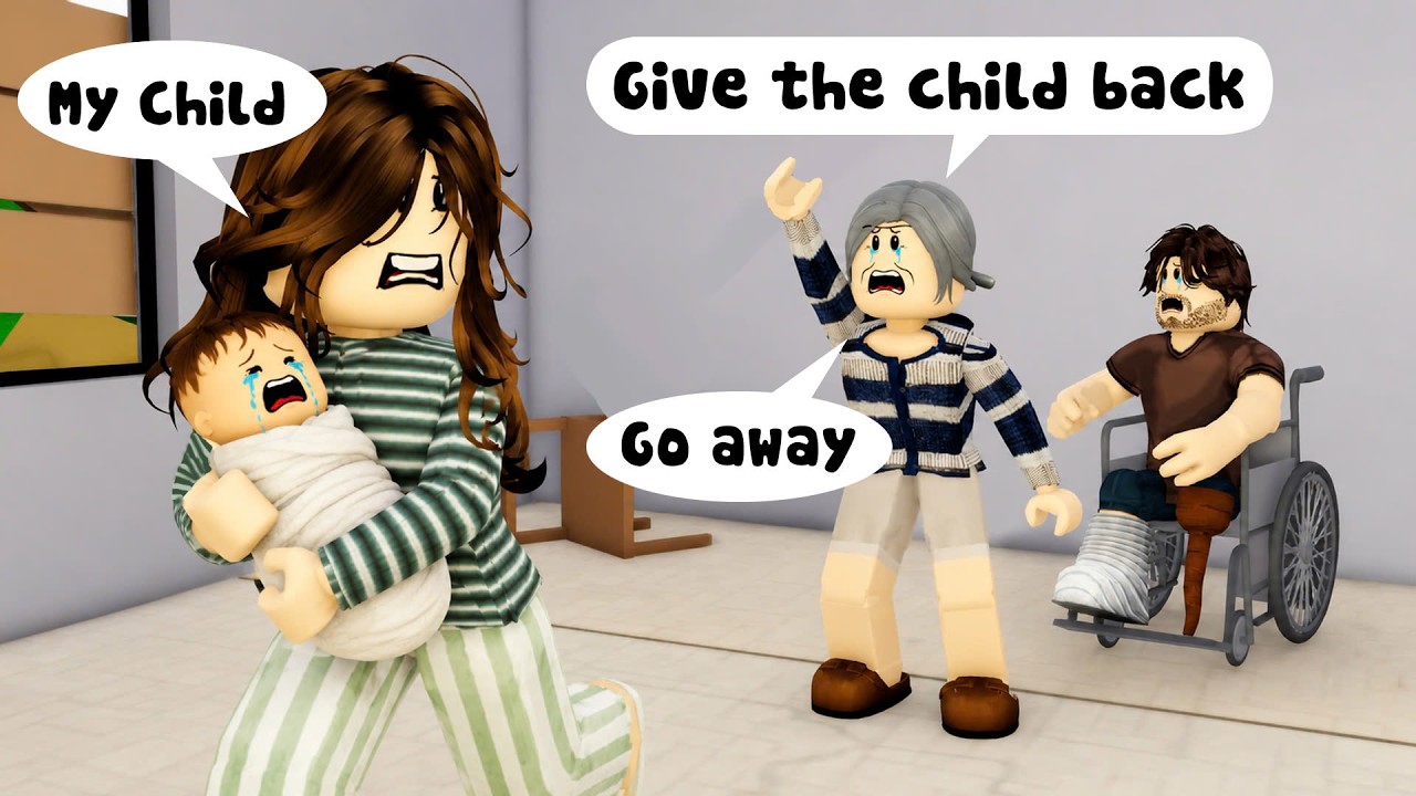 đ„ș The Crazy Mom (Part 1) | Ruby Roblox TV background