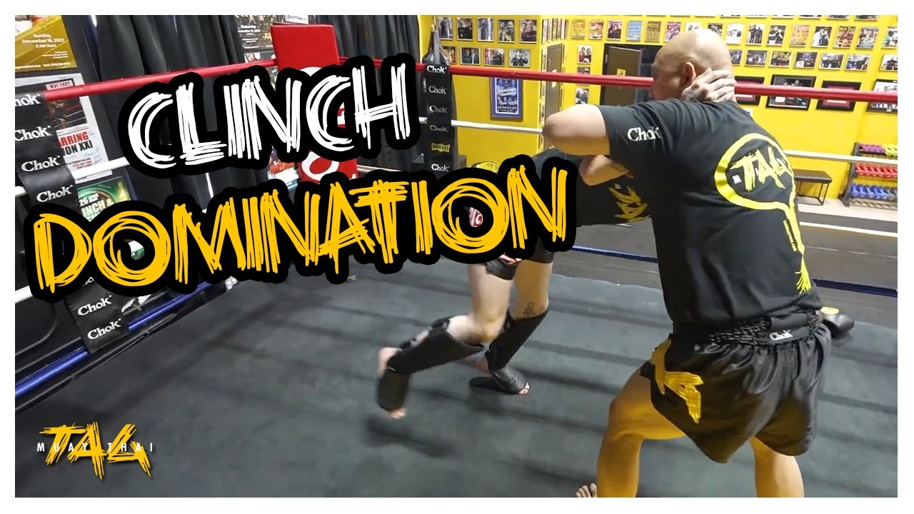 The Muay Thai Clinch System: How to Control, Break & Dominate Opponents with Kru Chris Aboy background