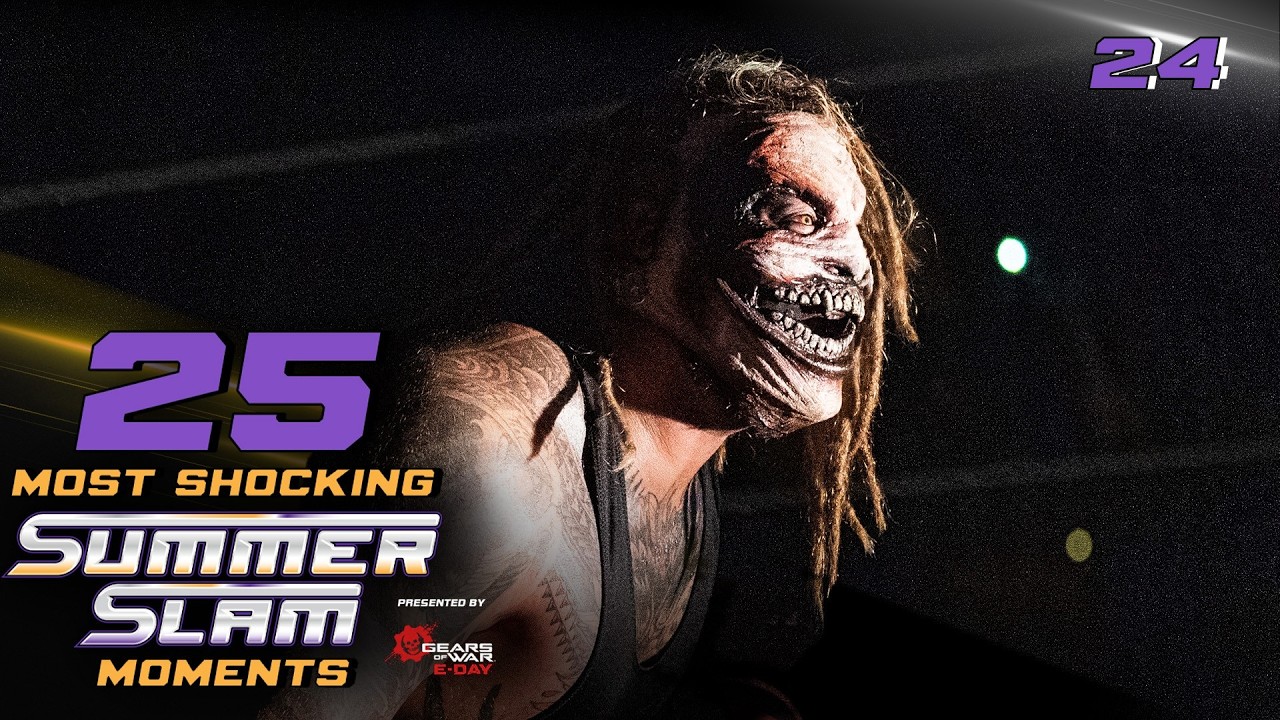 Bray Wyatt debuts The Fiend: 25 Most Shocking SummerSlam Moments background