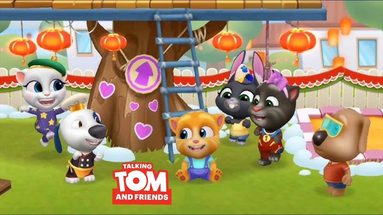UPDATED π My Talking Tom and Friends Gameplay π΄ Live Stream Gameplay #livestream background