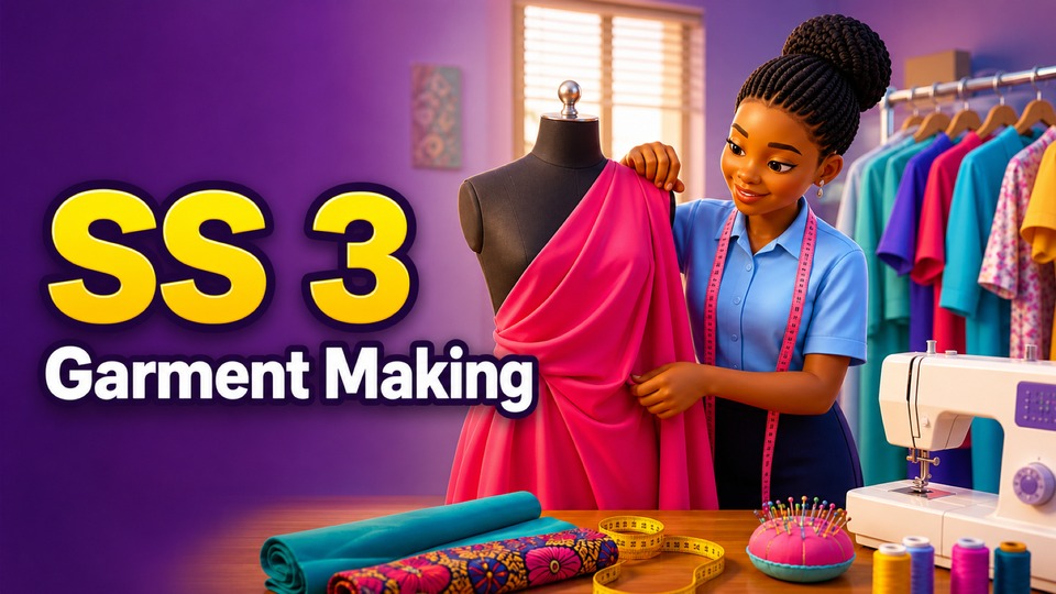 SS3 Garment Making background
