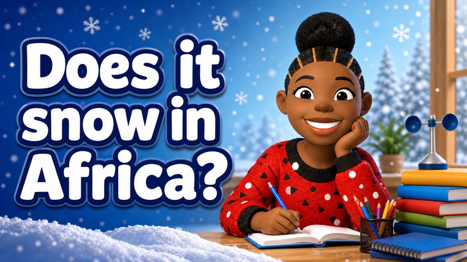 Does it snow in Africa? background