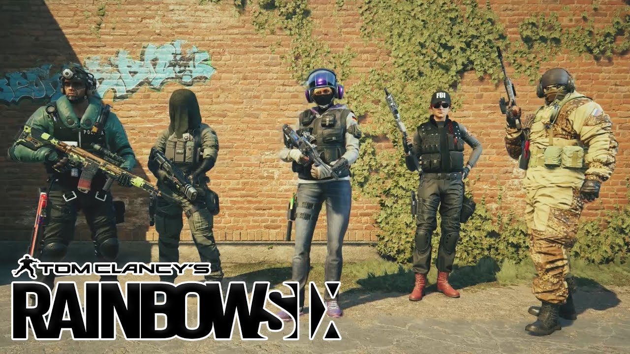 Tom Clancy's Rainbow Six Siege Let's Play Series! Multiplayer Madness backdrop