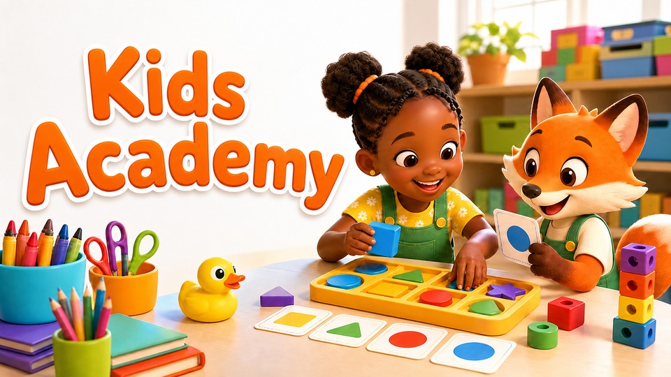 Sorting and Matching Games for Preschool and Kindergarten | Kids Academy backdrop
