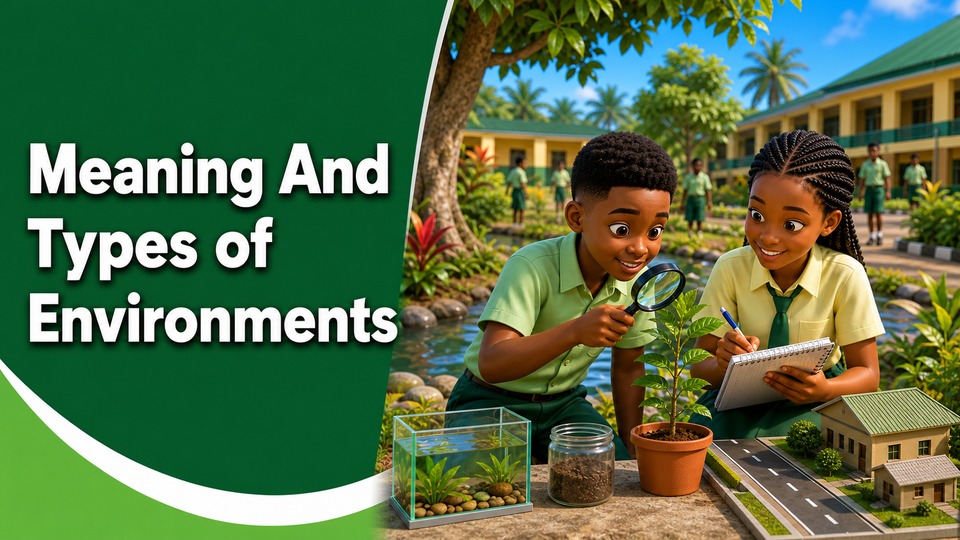 Meaning And Types of Environments background