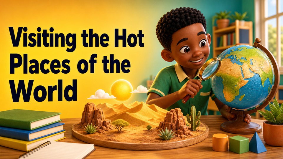 Visiting the Hot Places of the World background