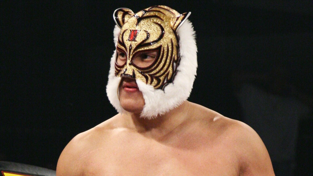 EVERY Tiger Mask Match in TNA background