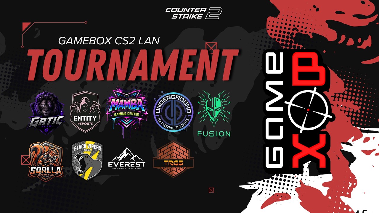 GAMEBOX CS2 Summer LAN Tournament 2026 background