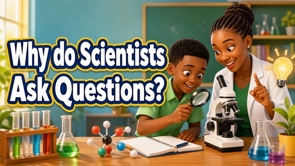 Why do Scientists Ask Questions? background