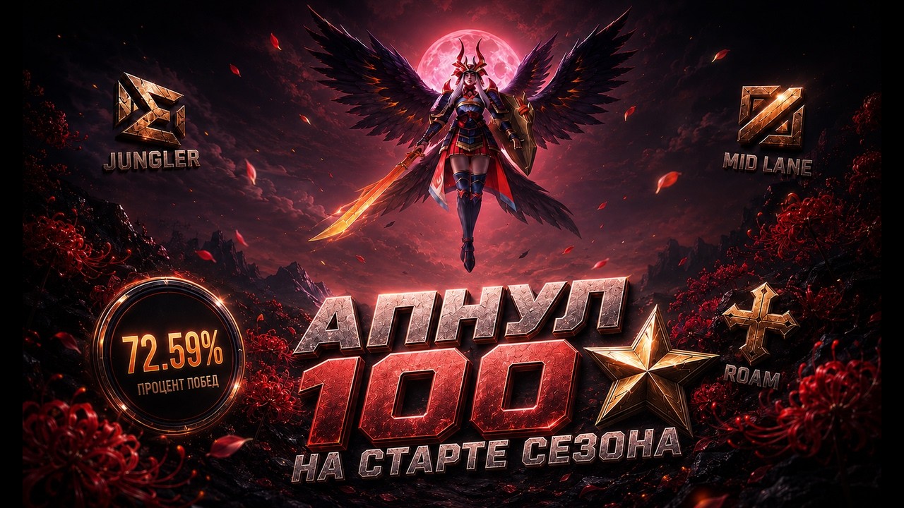 Аппнул миф бессмертного на старте сезона Mobile legends bang bang background