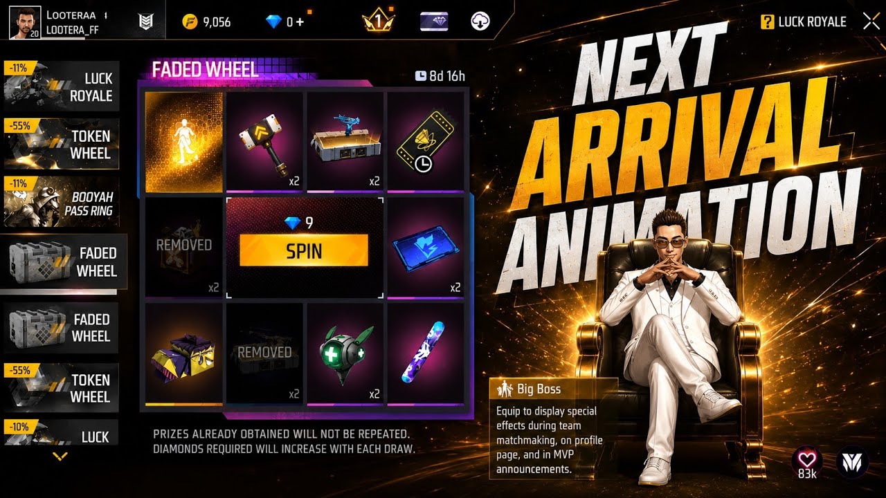 New Arrival Animation Confirm Date 🤯| New Fist Skin Free Fire | Next Skydive Free Fire, Ff New Event background