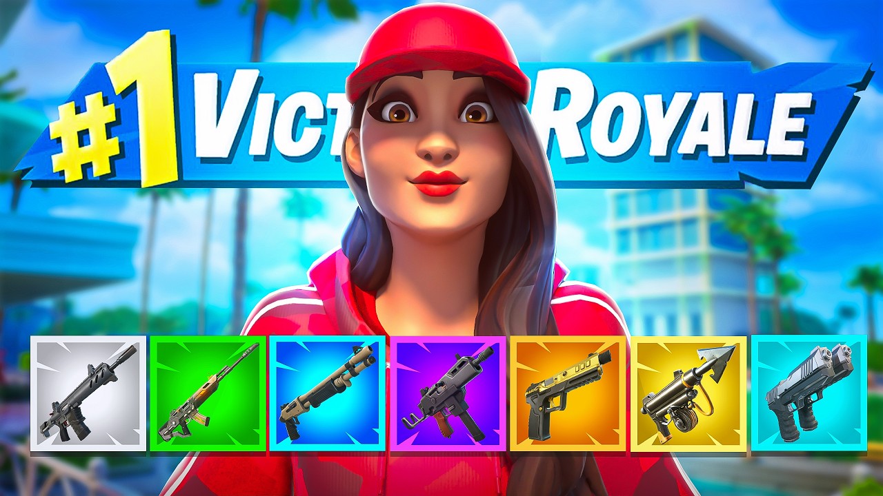 FAIRE TOP 1 avec TOUTES LES RARETÉS D'ARMES en 1 SEULE GAME ! 🎨 #2 background