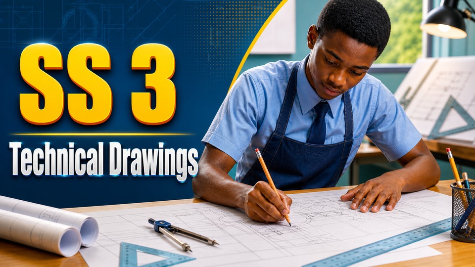 SS3 Technical Drawings background