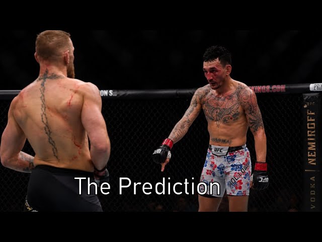 The Prediction: Conor McGregor Vs Max Holloway background
