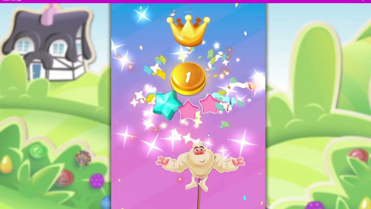 Candy Crush Saga Level 1673 +++ background