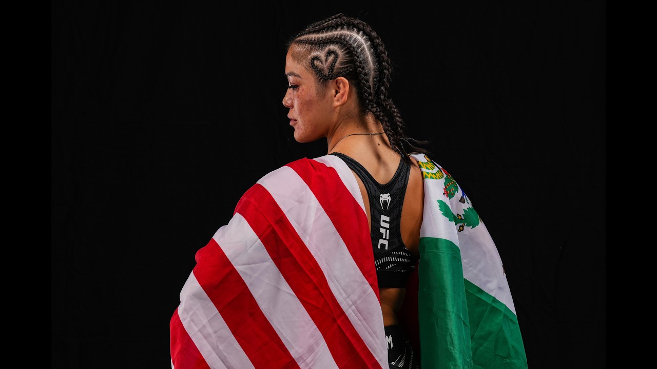 #UFC329 Tracy Cortez Se Reconectó Con Sus Raíces Mexicanas 🇲🇽 background