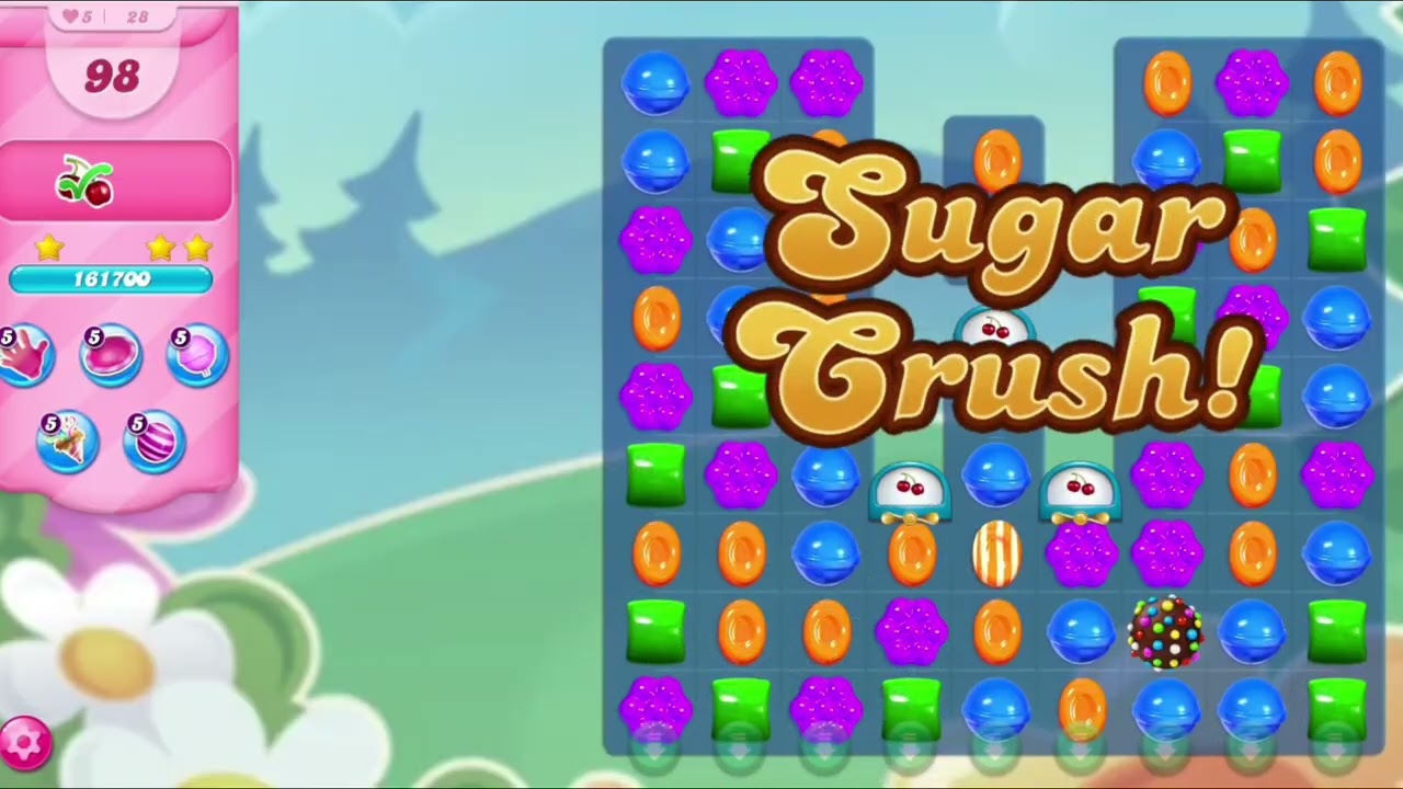 🍬 Candy Crush Saga Levels 26-30 | Easy Win Walkthrough ⭐ No Boosters Gameplay background