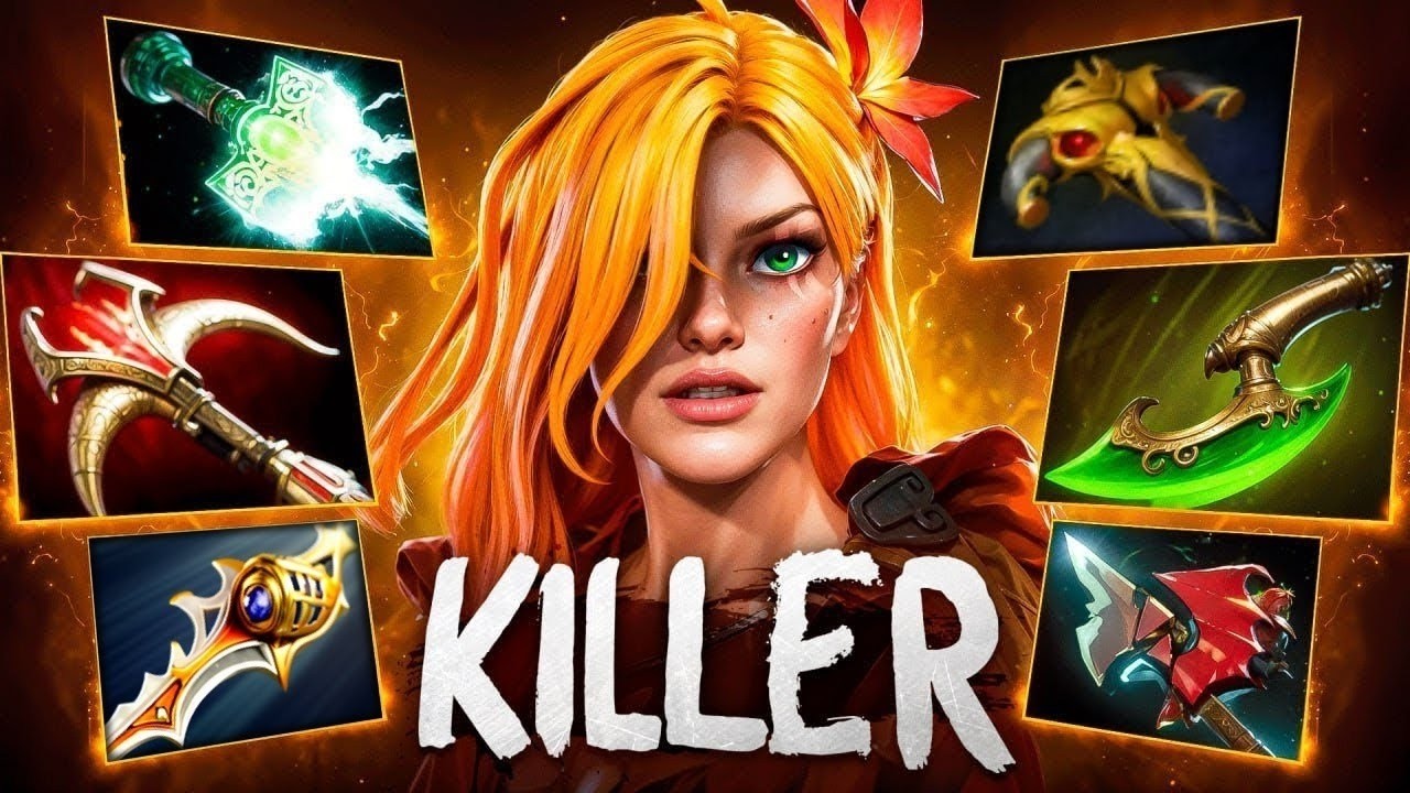 Windranger One Shot Insane Damage 🔥🔥🔥x2 Divine Rapier 33 Kills | Dota 2 Gameplay background