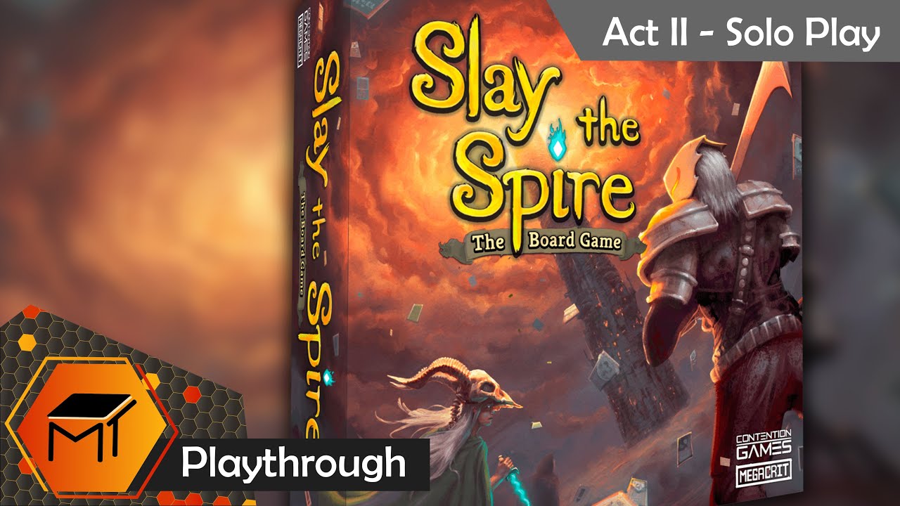 Slay the Spire The Board Game | Act II Playthrough background