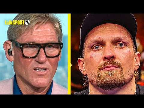 Simon Jordan in DISBELIEF at WILD Oleksandr Usyk 'curveball' opponent for his final fight background