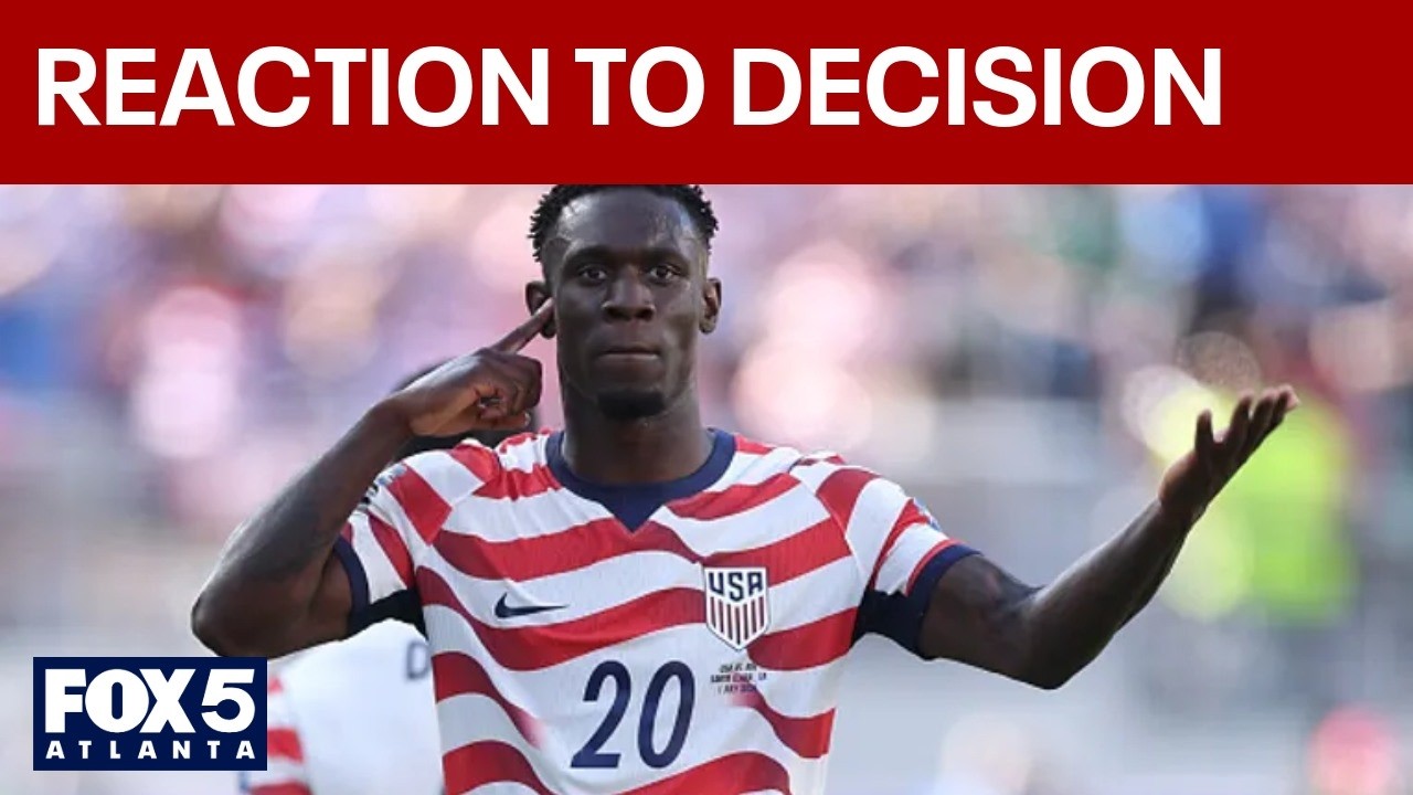 USMNT, European soccer body react to FIFA decision | FOX 5 News background