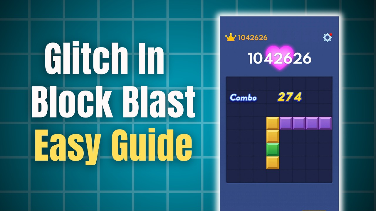 How To Do Glitch In Block Blast: Easy Step By Step background