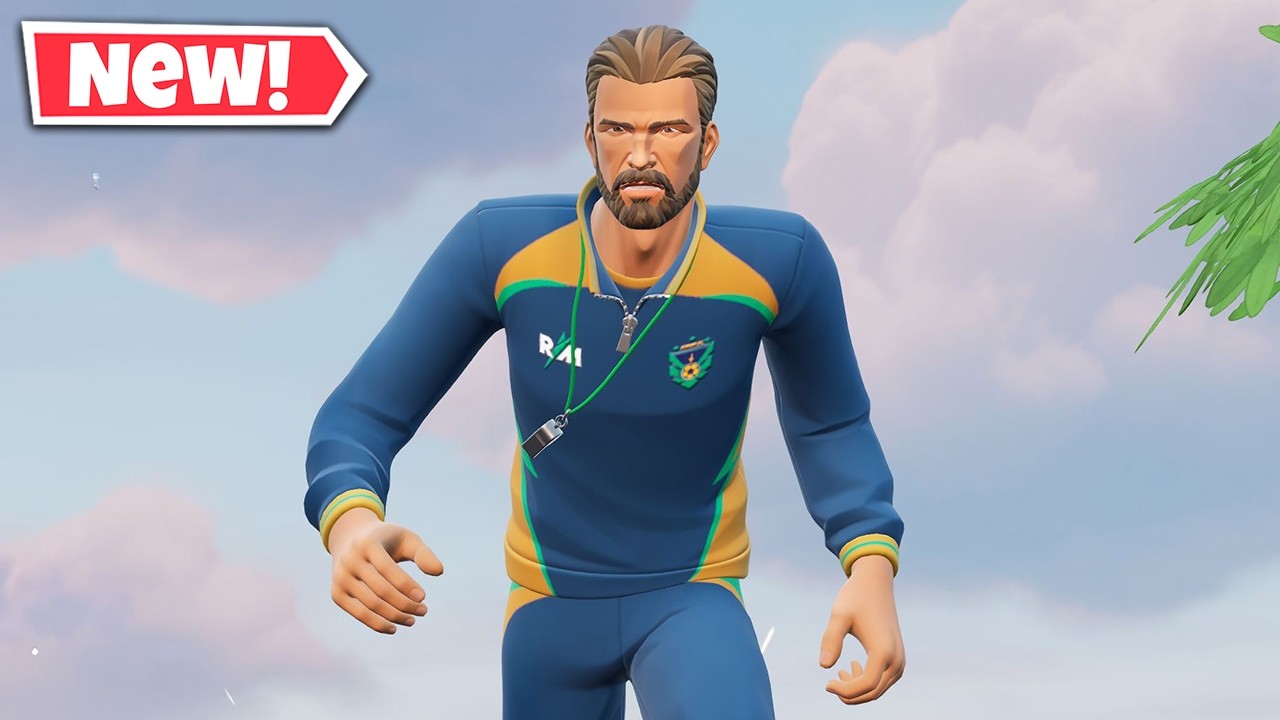 NEW COACH GABI Skin Gameplay In Fortnite! (Rematch) background