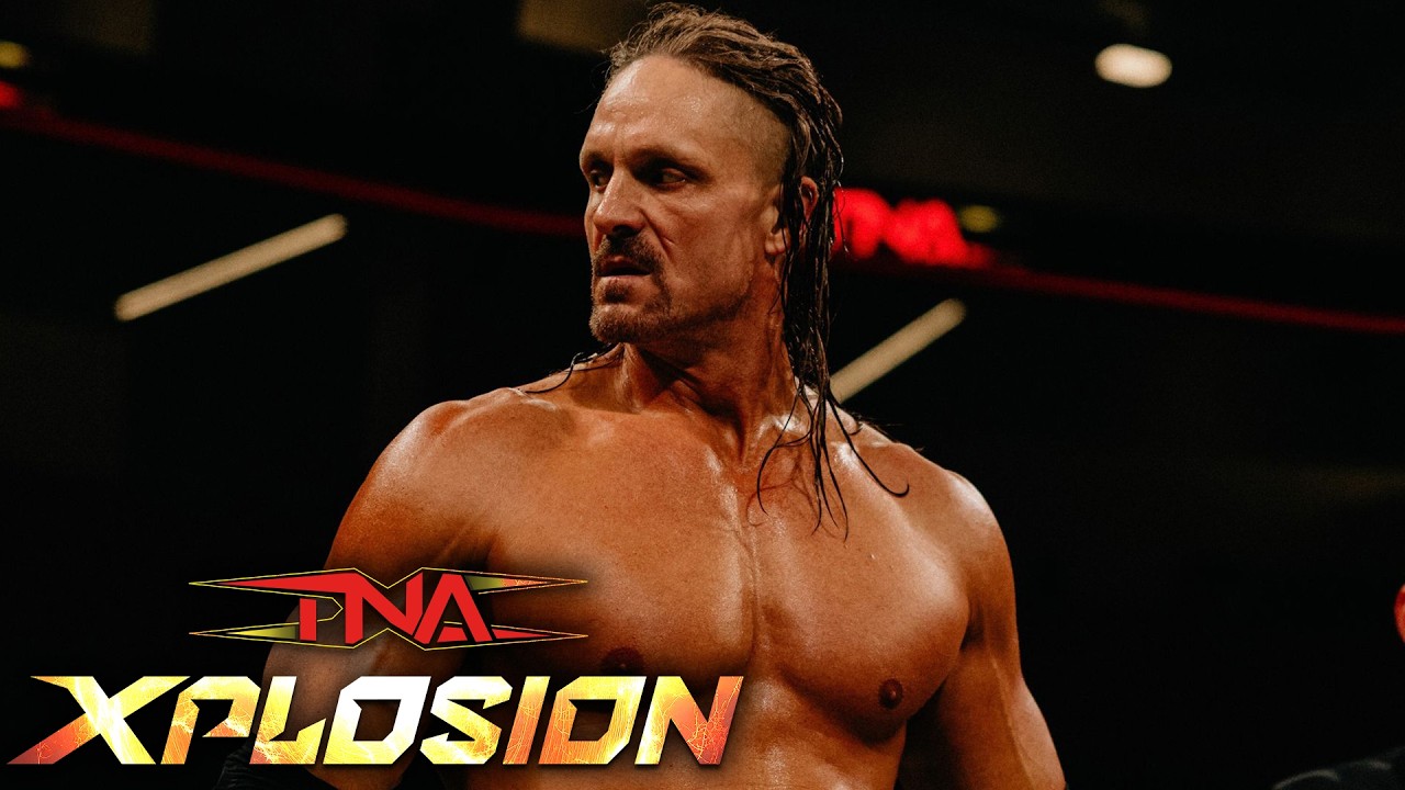 Special Agent 0 In Action, Santino Marella Around The Ring | TNA Xplosion July 3, 2026 background