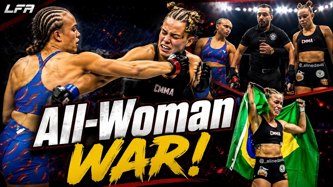 Aline David vs Grace DiFrancesco | LFA Fights | LFA 176 | Full Fight 2026-07-07 07:25 background
