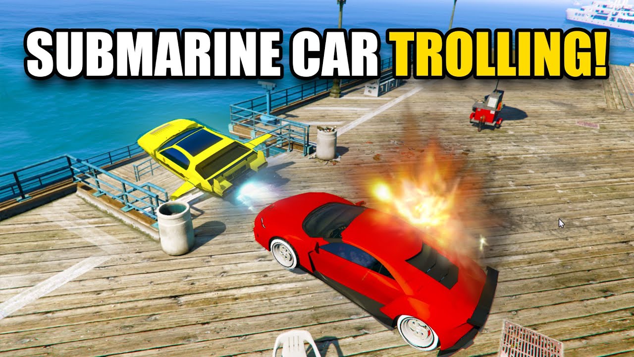 TROLLING PEOPLE WITH THE NEW SUBMARINE CAR! *TOREADOR!* | GTA 5 THUG LIFE #389