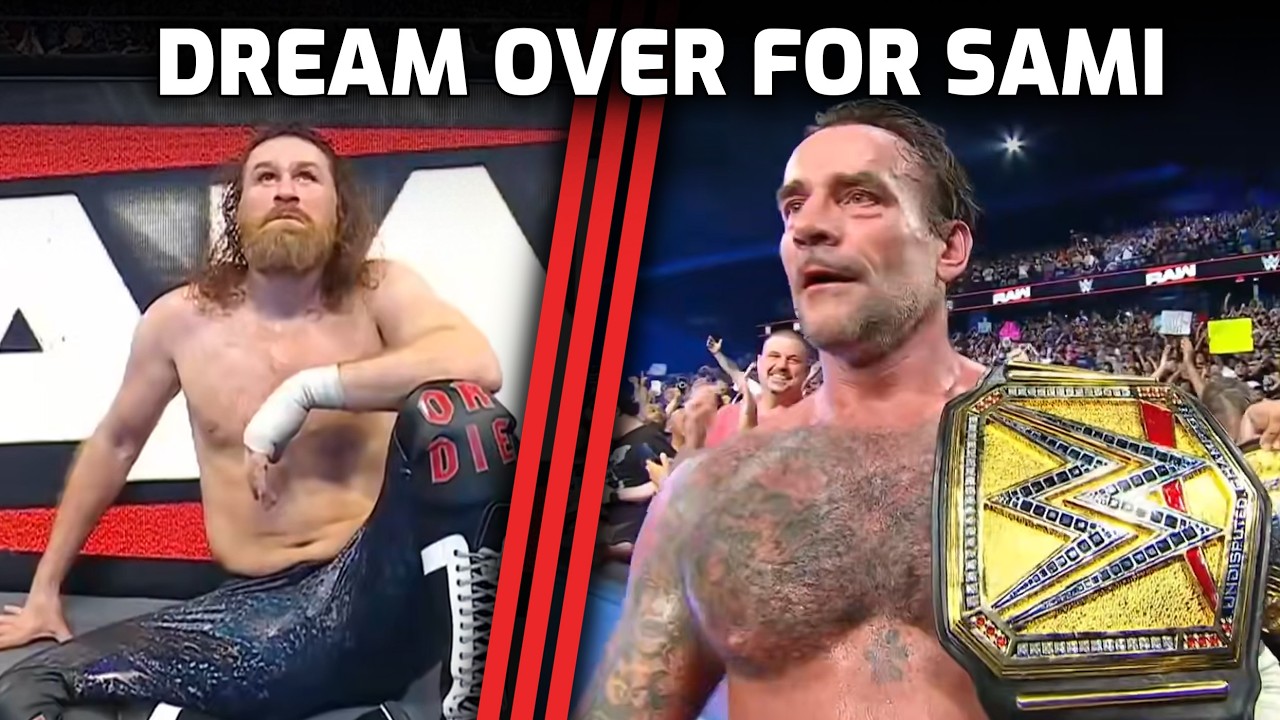 CM Punk Ends Sami Zayn's 9-Day Title Run: How Will Fans React?