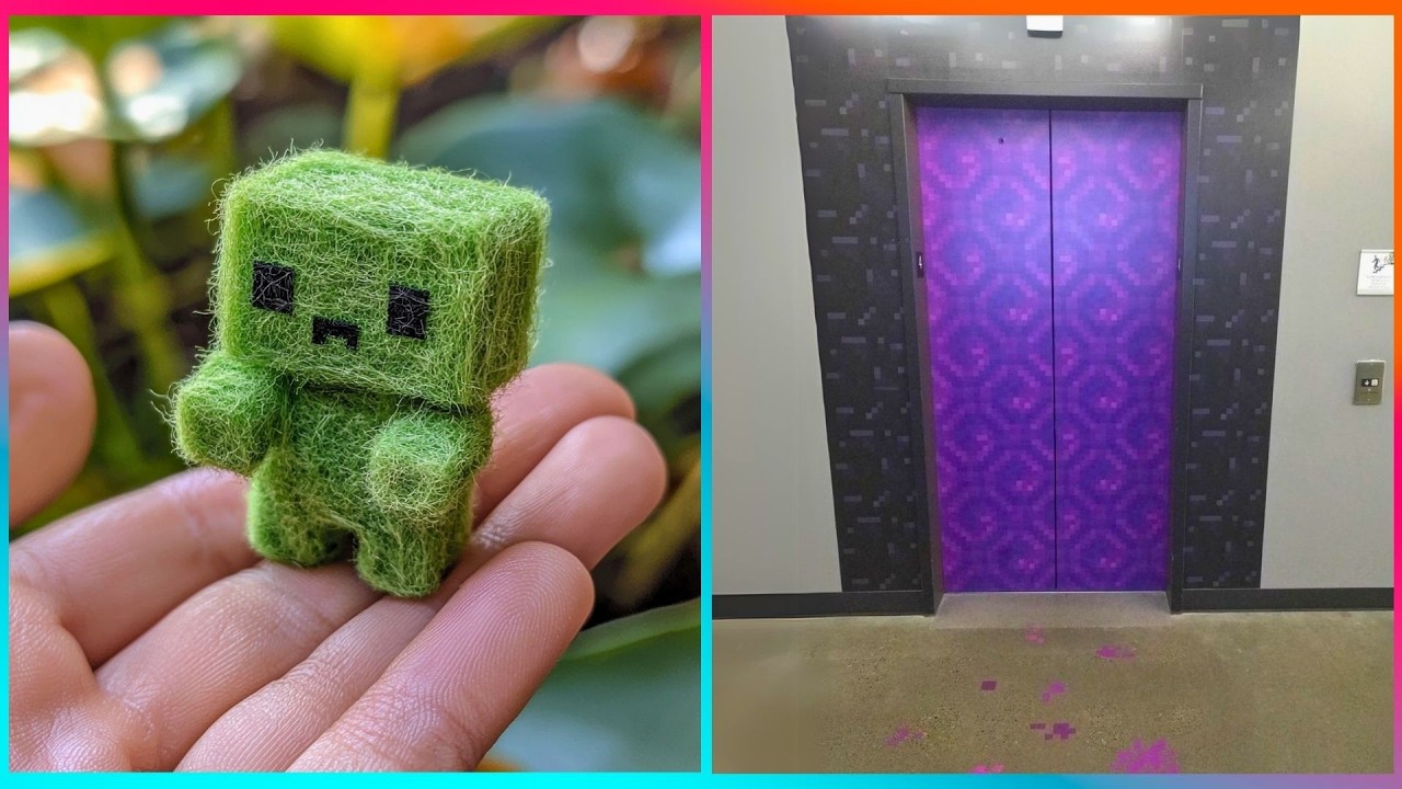 TOP MINECRAFT Creations and Crafts | Best of the Year background