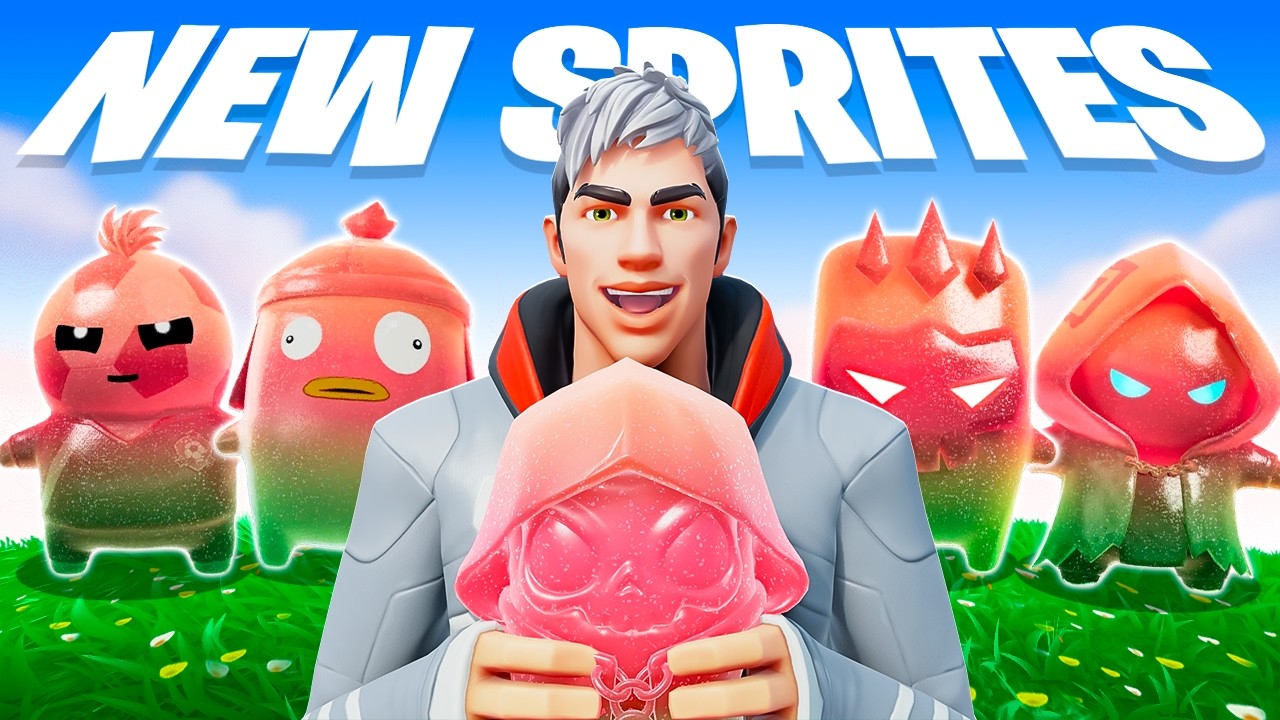 I FINALLY GOT GUMMY GRIM REAPER SPRITE! MASTERY MONDAY! (Fortnite) background