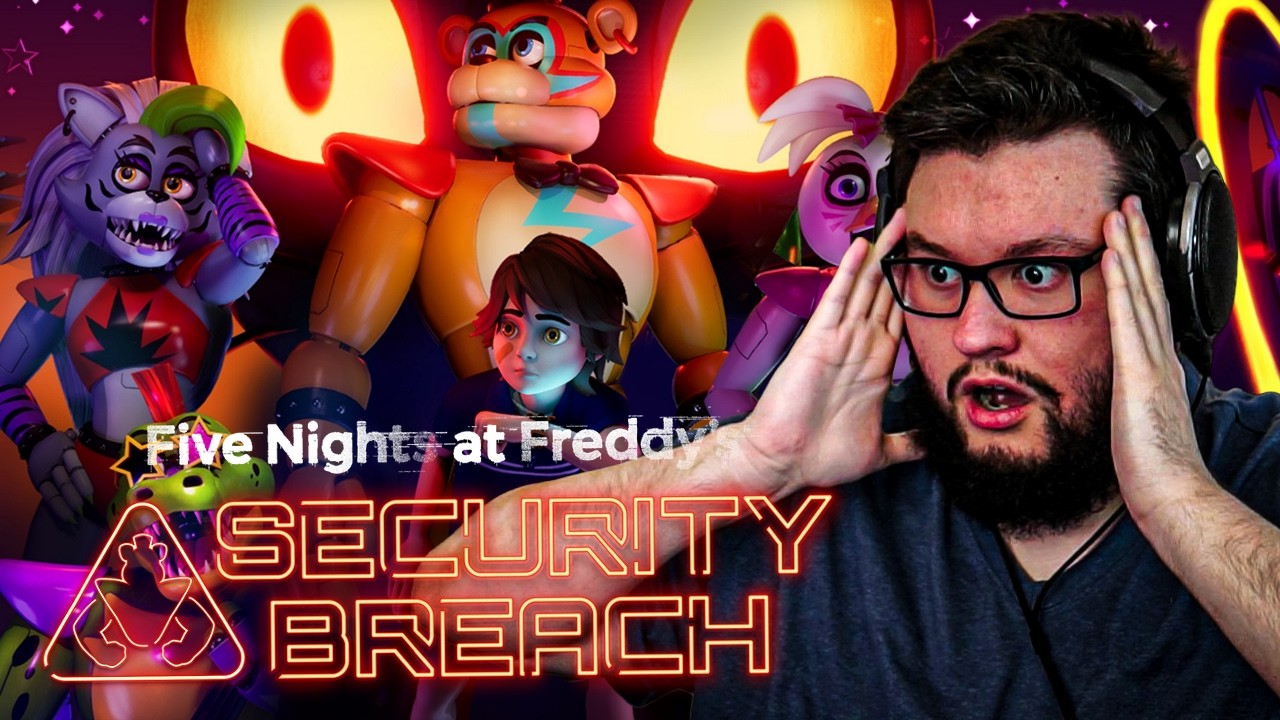 rivals done. NOW FNAF SECURITY BREACH FIRST TIME PLAYING background