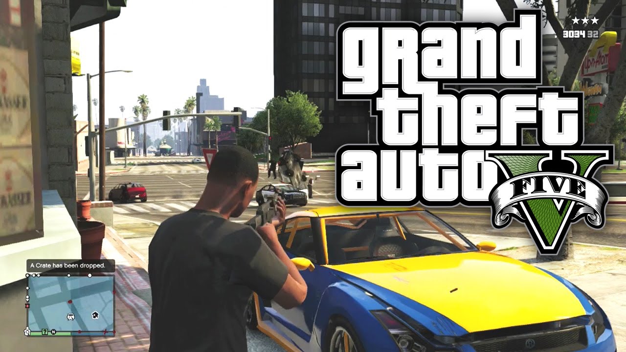 GTA 5 THUG LIFE #14 - AK's AND AIRPLANES! (GTA V Online) backdrop