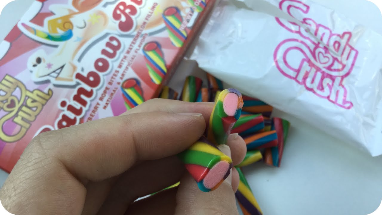 Candy Crush Rainbow Bites TEST background