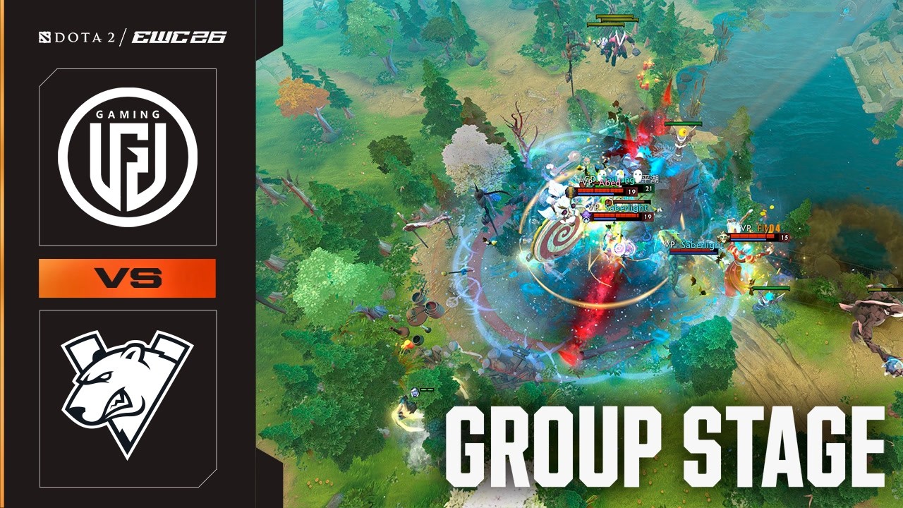 LGD GAMING vs. VIRTUS.PRO | Dota 2 at EWC 26 - Group Stage - HIGHLIGHTS background