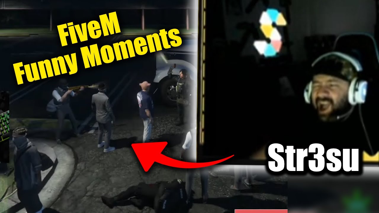 Str3su joaca FiveM - Funny Moments backdrop