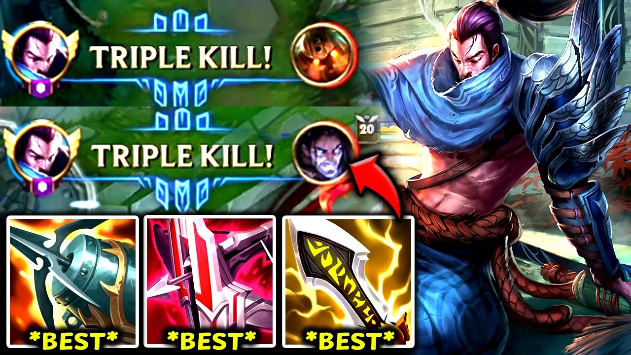 YASUO TOP IS CREATED TO 1V5 THE FULL ENEMY TEAM (1V5 BEAST) - 2026 Yasuo TOP Gameplay Guide background