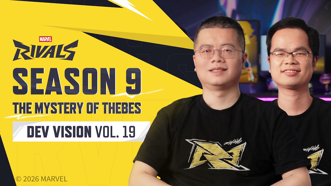 Season 9: The Mystery of Thebes // Dev Vision Vol. 19 | Marvel Rivals background