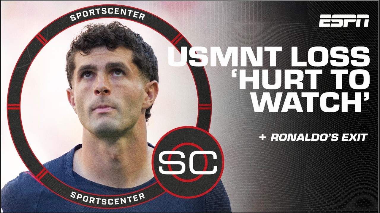 Brek Shea thinks the ‘MOMENT WAS TOO BIG’ for the USMNT | SportsCenter background