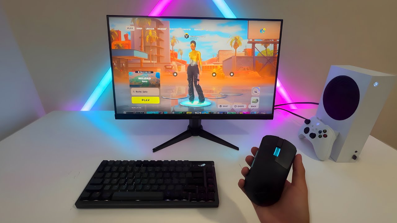 So I Played Keyboard and Mouse on Xbox Series S… background