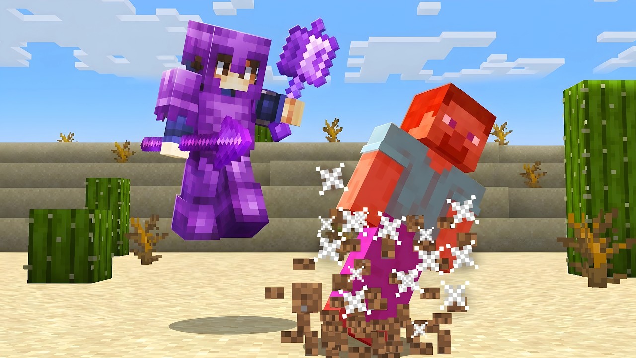 I RULED My Brother's Minecraft SMP background