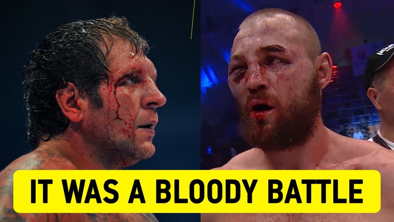 A brutal battle of tough guys! They showed their mettle! Alexander Emelianenko vs. Kostya Glukhov! background