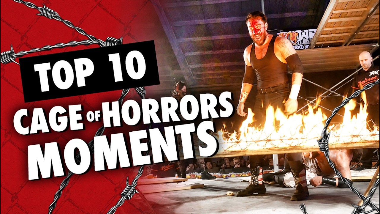 Top 10 Cage Of Horrors Moments! background