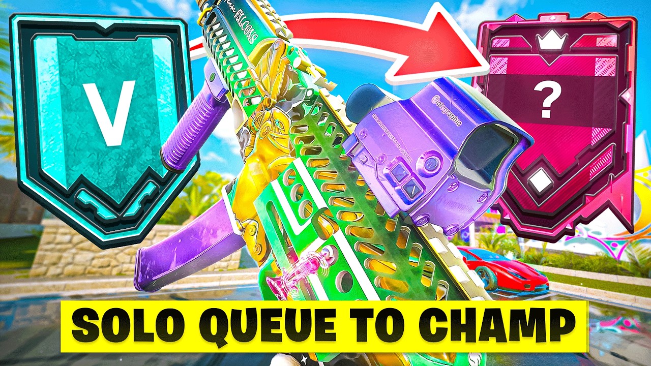 EDUCATIONAL SOLO-Q TO CHAMPION (Console Rainbow Six Siege) background