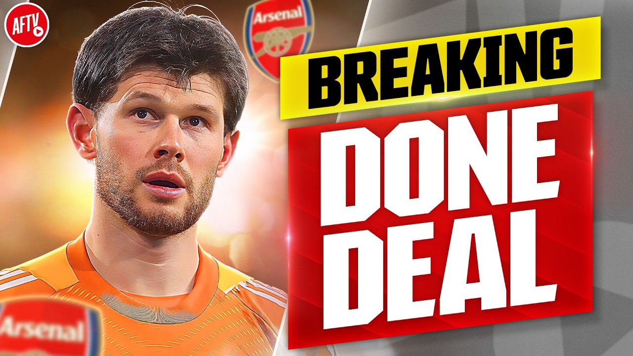 Arsenal Agree Deal To Sign Goalkeeper Meslier! | Breaking News background